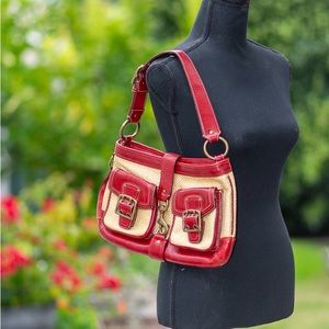 Vintage Coach shoulder bag.